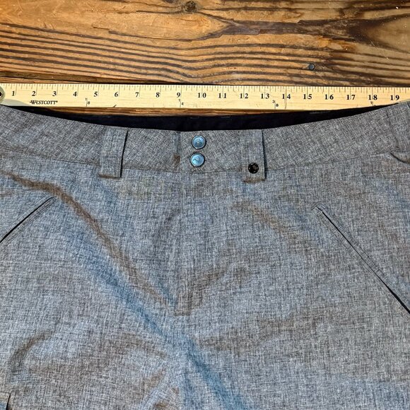 Burton Snow Pants Mens XL Grey Dryride Snow Pants Snowboarding Ski Cargo READ - Picture 3 of 9